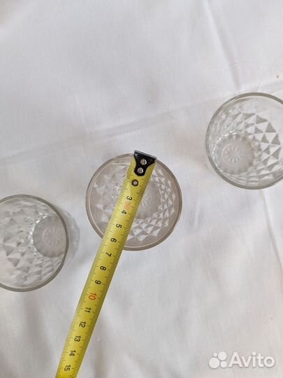 Стопки СССР стекло 10 шт