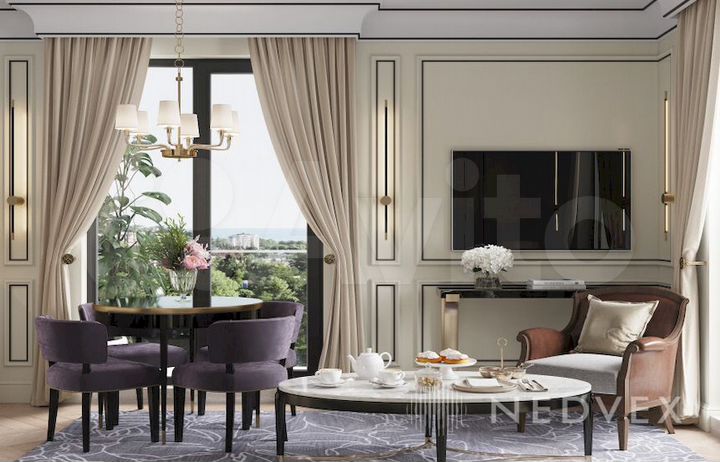 3-к. квартира, 83 м², 1/9 эт.