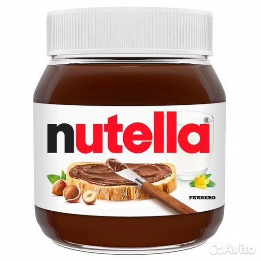 Паста Nutella ореховая с добавлением какао 350г