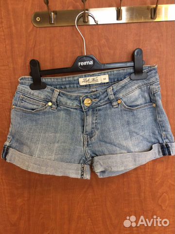 Шорты джинсовые