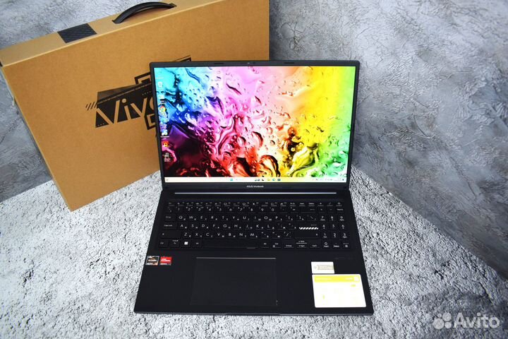 Новый ноутбук asus на Ryzen 7 5825U/ 16 дюймов