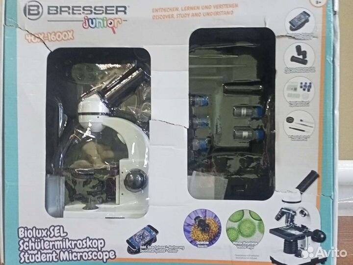 Микроскоп Bresser Junior Biolux SEL 40–1600x