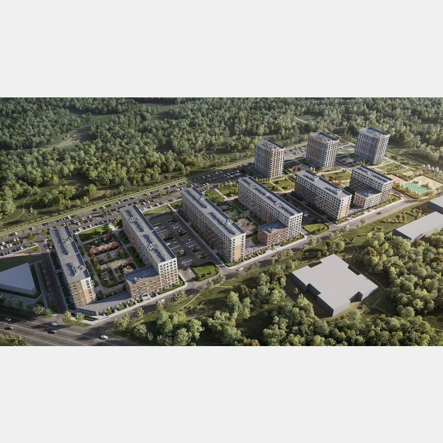 1-к. квартира, 33,6 м², 8/9 эт.