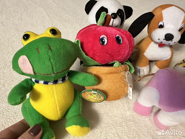 Мягкие игрушки пакетом новые