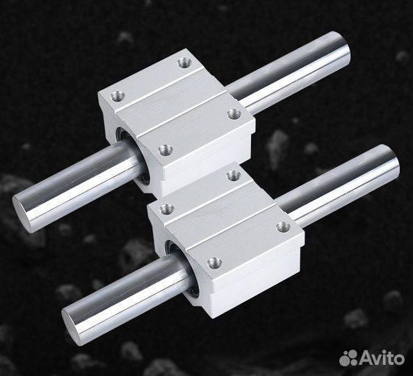 Круглые линейные направляющие и каретки SC