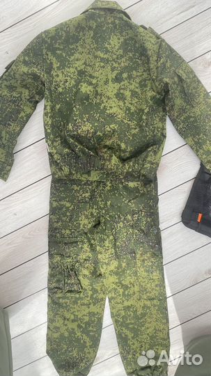Военная форма на рост 134+жилет Nerf