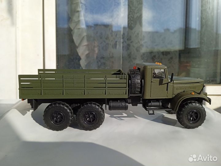 Краз -255 Лаптежник в масштабе 1/43