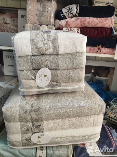 Махровые полотенца