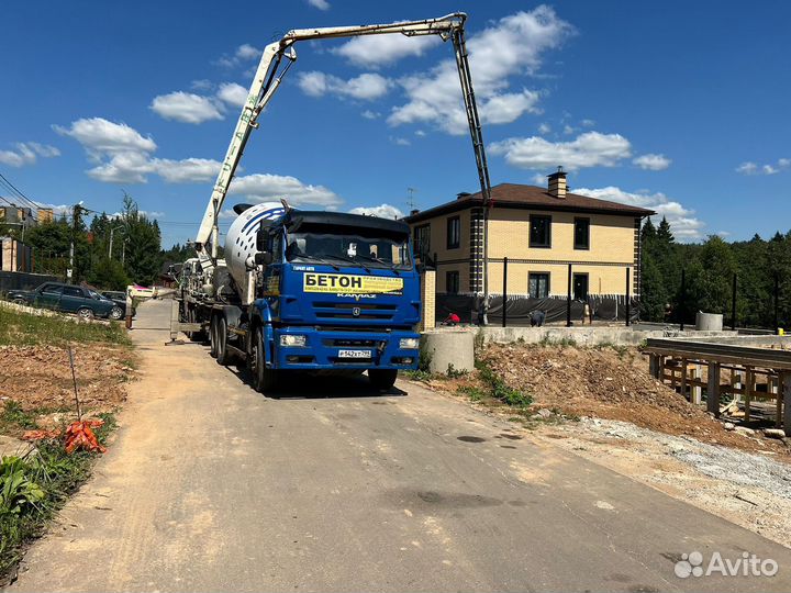 Бетон на гравии, граните всех Марок от завода