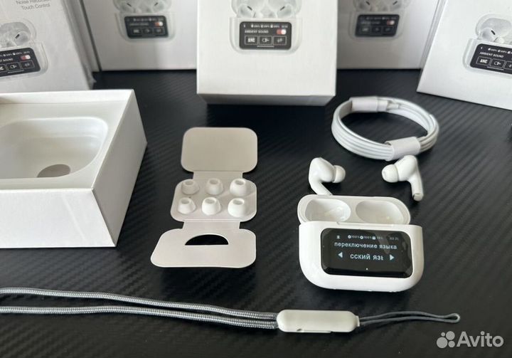 AirPods Pro 2 ANC/ENC SMART Case A9PRO с экраном