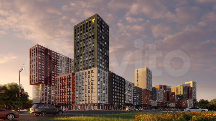 2-к. квартира, 41,9 м², 9/23 эт.