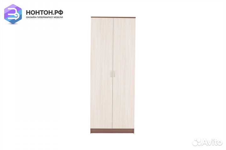 Шкаф 2-х створчатый Ронда шк-20 без зеркала ясень