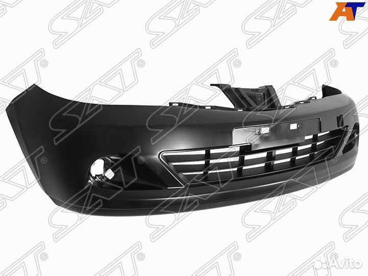 Бампер передний nissan tiida