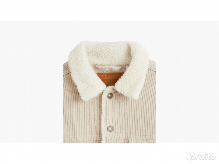 Оригинал Levi’s Женская джинсовая куртка бежевый