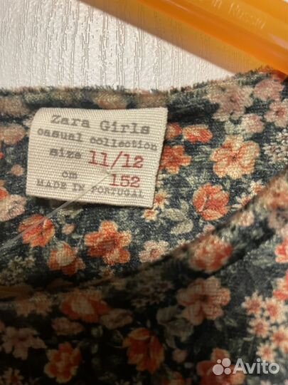 Платье zara 152