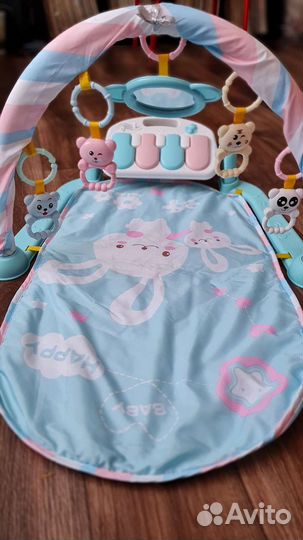 Развивающий коврик с пианино