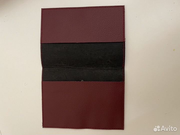 Обложка для паспорта кожа, Торжокские золотошвеи