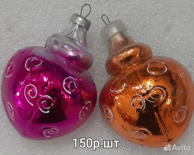 Елочные игрушки СССР