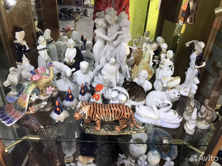 Статуэтки и посуда СССР, ГДР