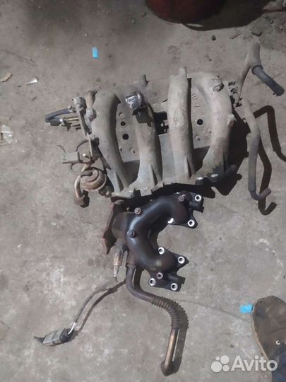 Коллектор впуск выпуск Ниссан Примера р11е Р12