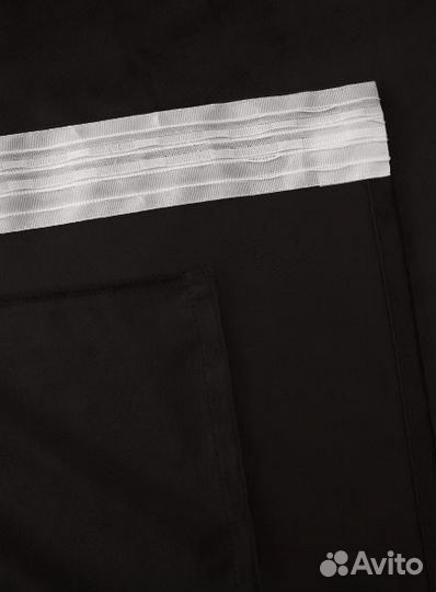 Шторы интерьерные Бархат 150х295 см 2 шт