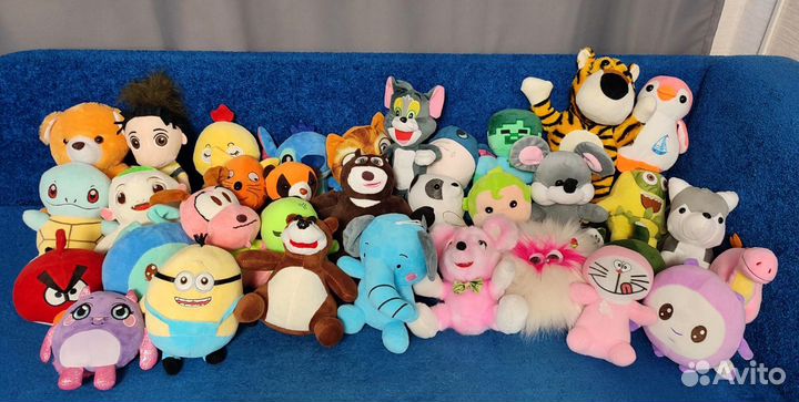 Мягкие игрушки пакетом