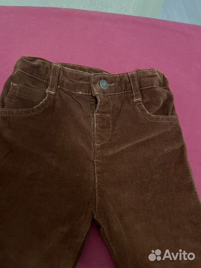 Вельветовые брюки