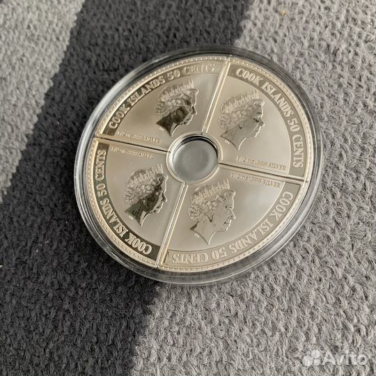 Коллеционная монета Острова Кука 2006 Нефть и газ