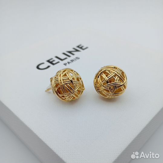 Серьги пусеты Loewe