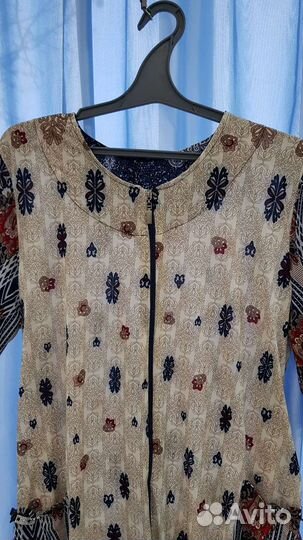 Вискозный халат 56