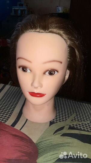 Манекен с волосами