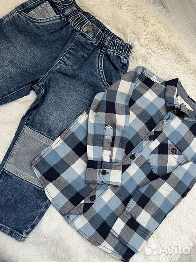 Новая рубашка для мальчика C&A 92 98 104