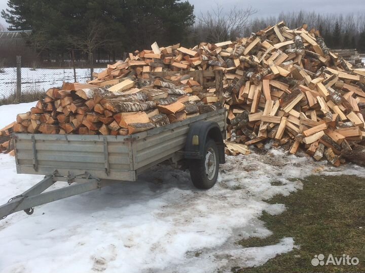 Дрова колотые