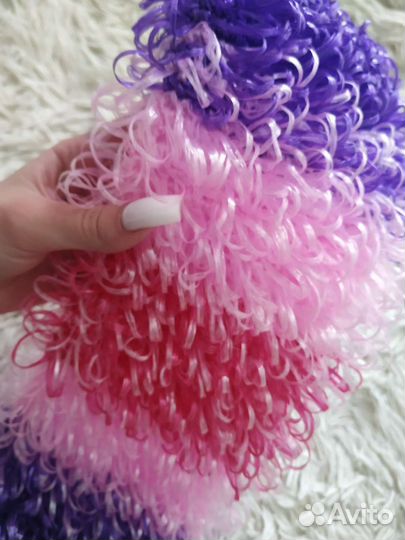 Мочалка вязаная