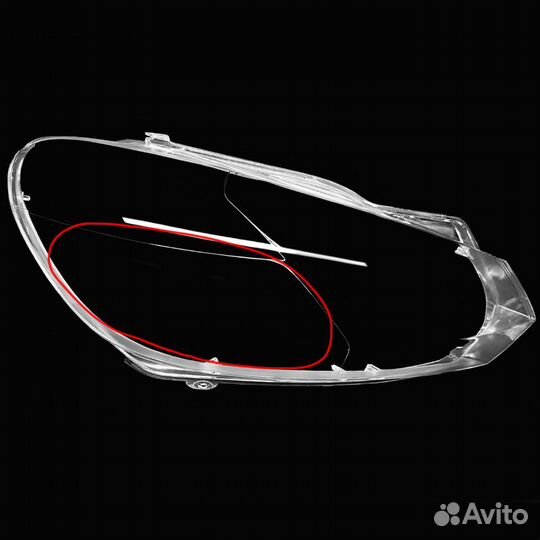 Уцененное стекло для фары Volkswagen Golf 6 (2008