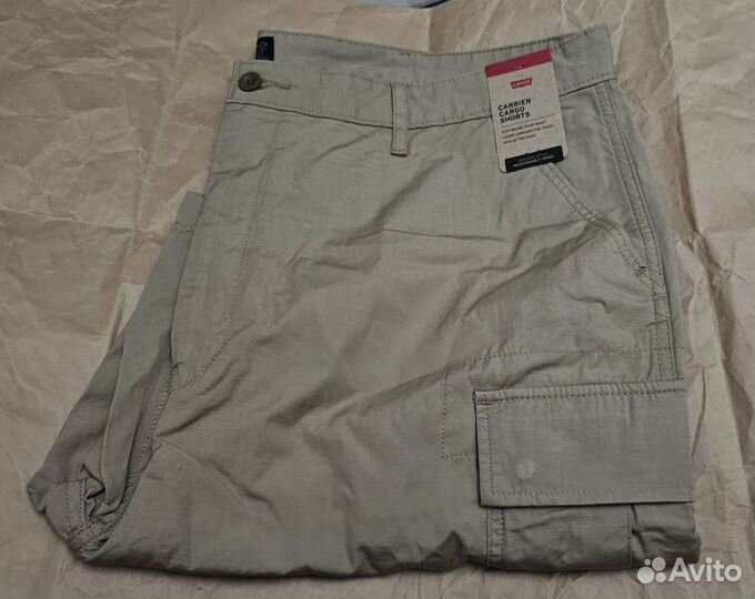 Шорты - карго Levis Cargo хлопок р 42 новые ориг