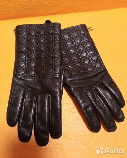 Перчатки новые кожаные женские