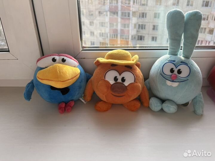 Смешарики мягкие игрушки