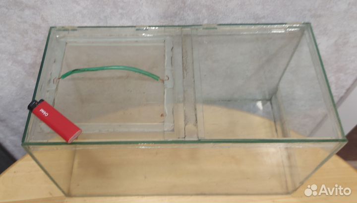 Террариум технический б/у 40х20х22 см