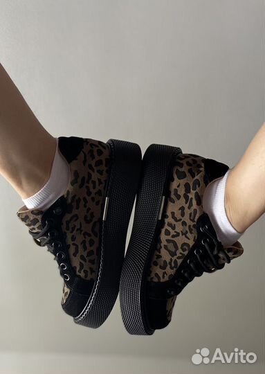 Кеды натуральная замша, р.36