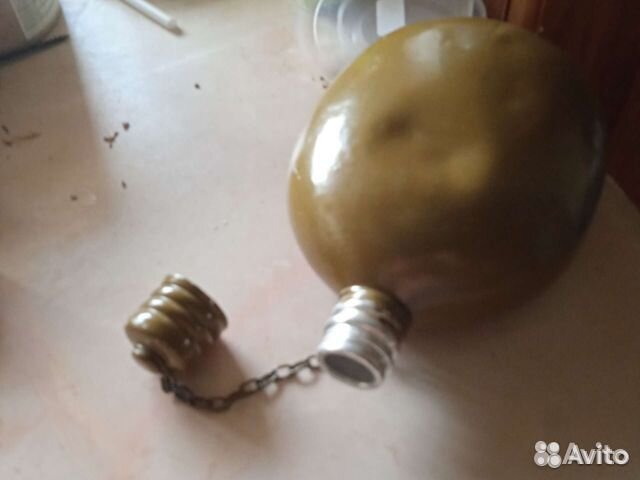 Фляга алюминиевая армейская