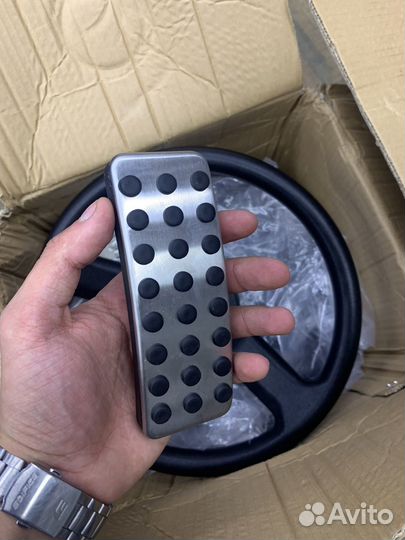 Накладки на педали в стиле AMG