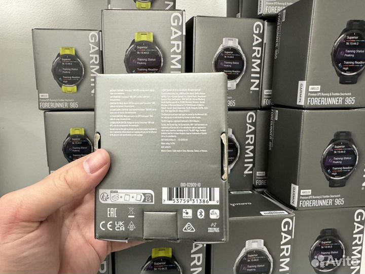 Garmin Forerunner 965 Carbon Grey DLC Titan RUS мс