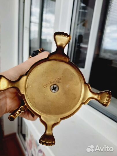 Самовар СССР сувенирный латунь