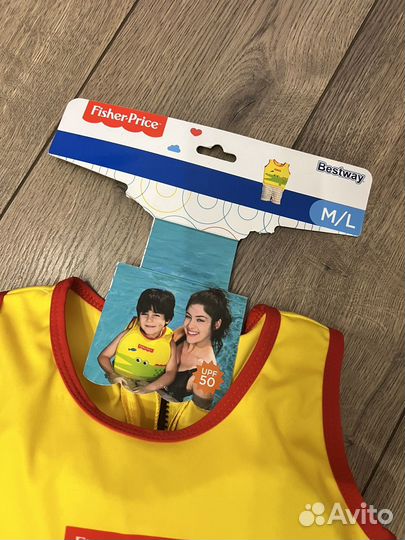 Жилет для плавания детский 18-30 кг