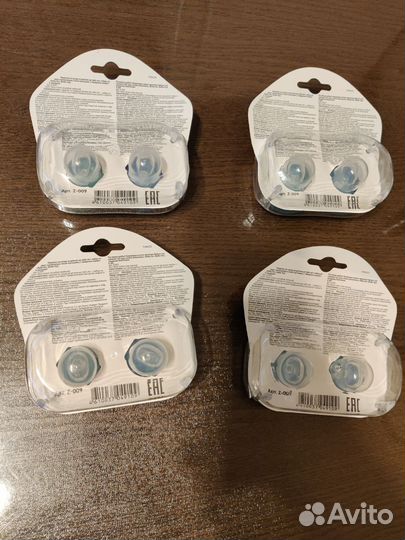 Новые пустышки комплект Baby Go, 6+