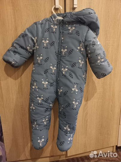 Детский зимний комбинезон