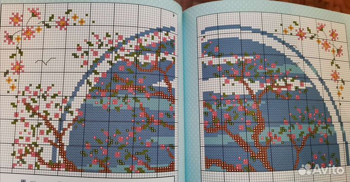 Вышиваем крестиком. времена года. Схемы