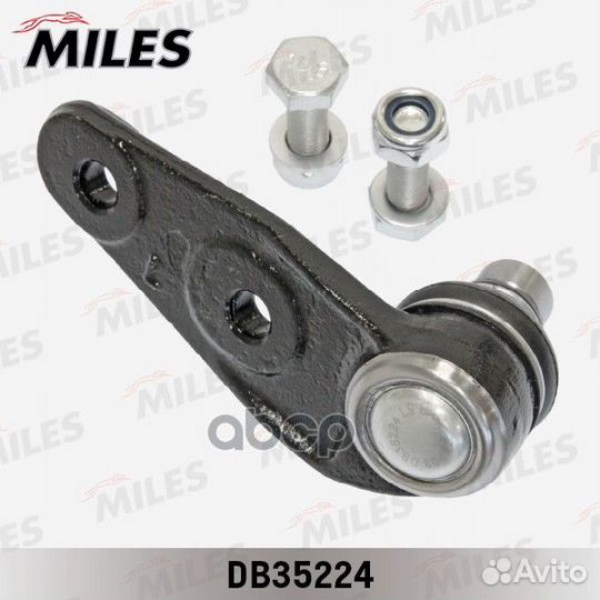 Опора шаровая нижняя левая (без гур 19mm) audi 80