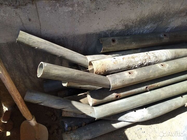 Трубы из нержавеющей стали для забора